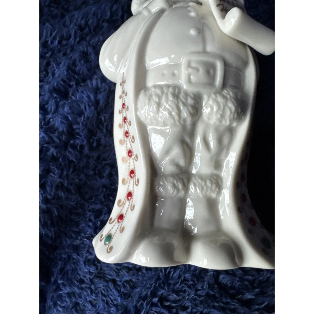 Lenox China‎ Jewels Santa with Scroll 7